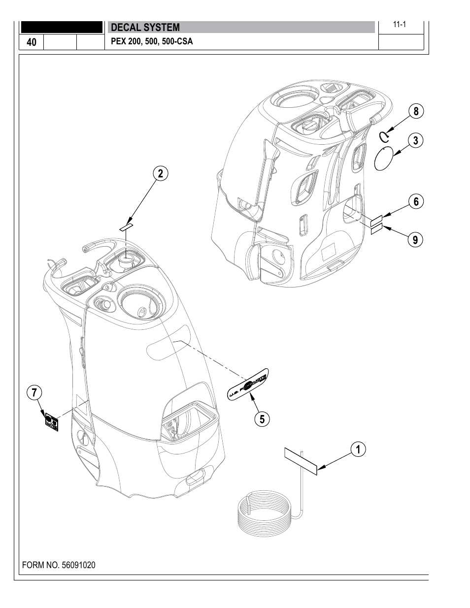 U.S. Products PEX 500 User Manual | Page 40 / 56