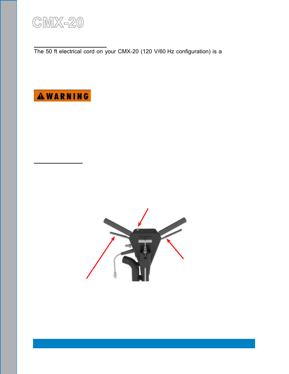 Operation -2, Cmx-20 | U.S. Products CMX-20 ROTARY EXTRACTOR User Manual | Page 18 / 54