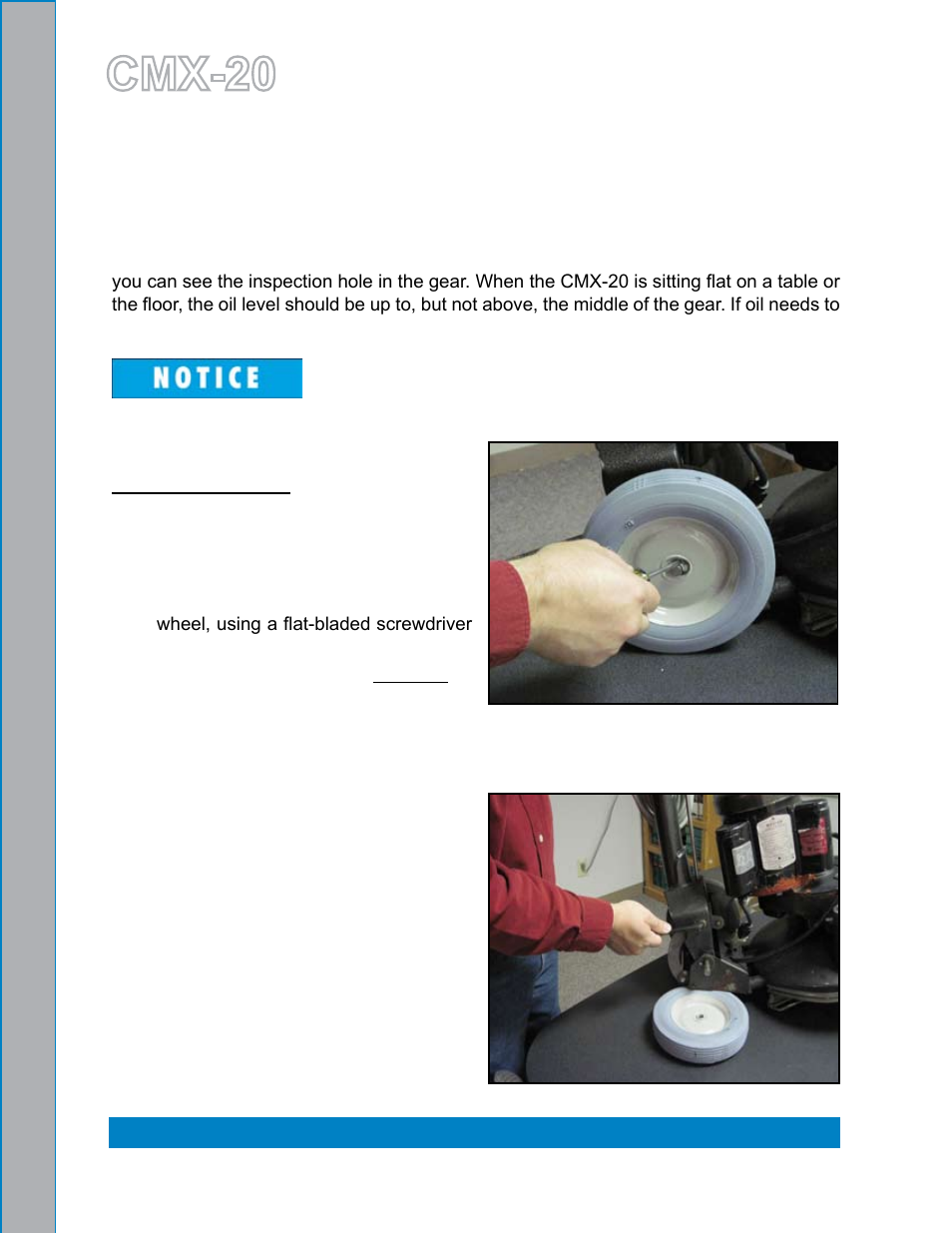 Periodic maintenance -4, 4 of this owner, Cmx-20 | U.S. Products CMX-20 ROTARY EXTRACTOR User Manual | Page 26 / 54