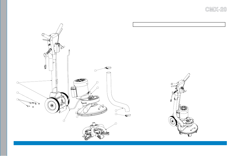 Final assembly parts list -3, Figure 8-1. final assembly -3, Final assembly parts list | Cmx-20 | U.S. Products CMX-20 ROTARY EXTRACTOR User Manual | Page 33 / 54