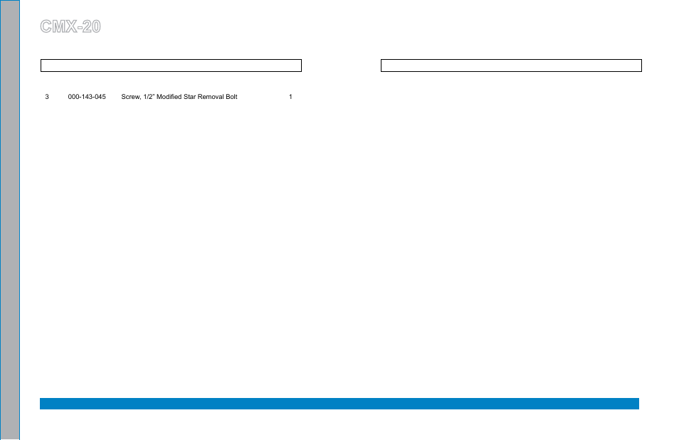 Cmx-20 | U.S. Products CMX-20 ROTARY EXTRACTOR User Manual | Page 42 / 54