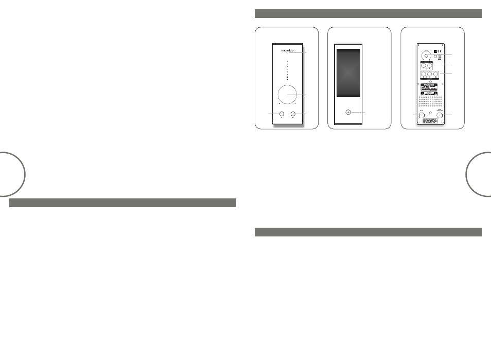 1 / 2 volume / sel | Microlab FC 360NEW User Manual | Page 3 / 10