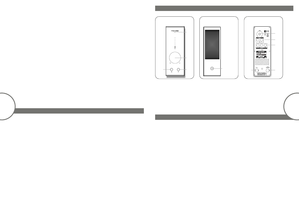 1 / 2 volume / sel | Microlab FC 362W User Manual | Page 3 / 12