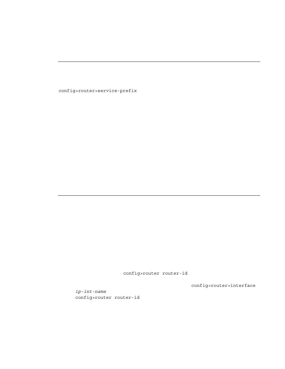 Ip addresses, Creating an ip address range, Router id | Alcatel-Lucent 7750 SR OS User Manual | Page 22 / 482