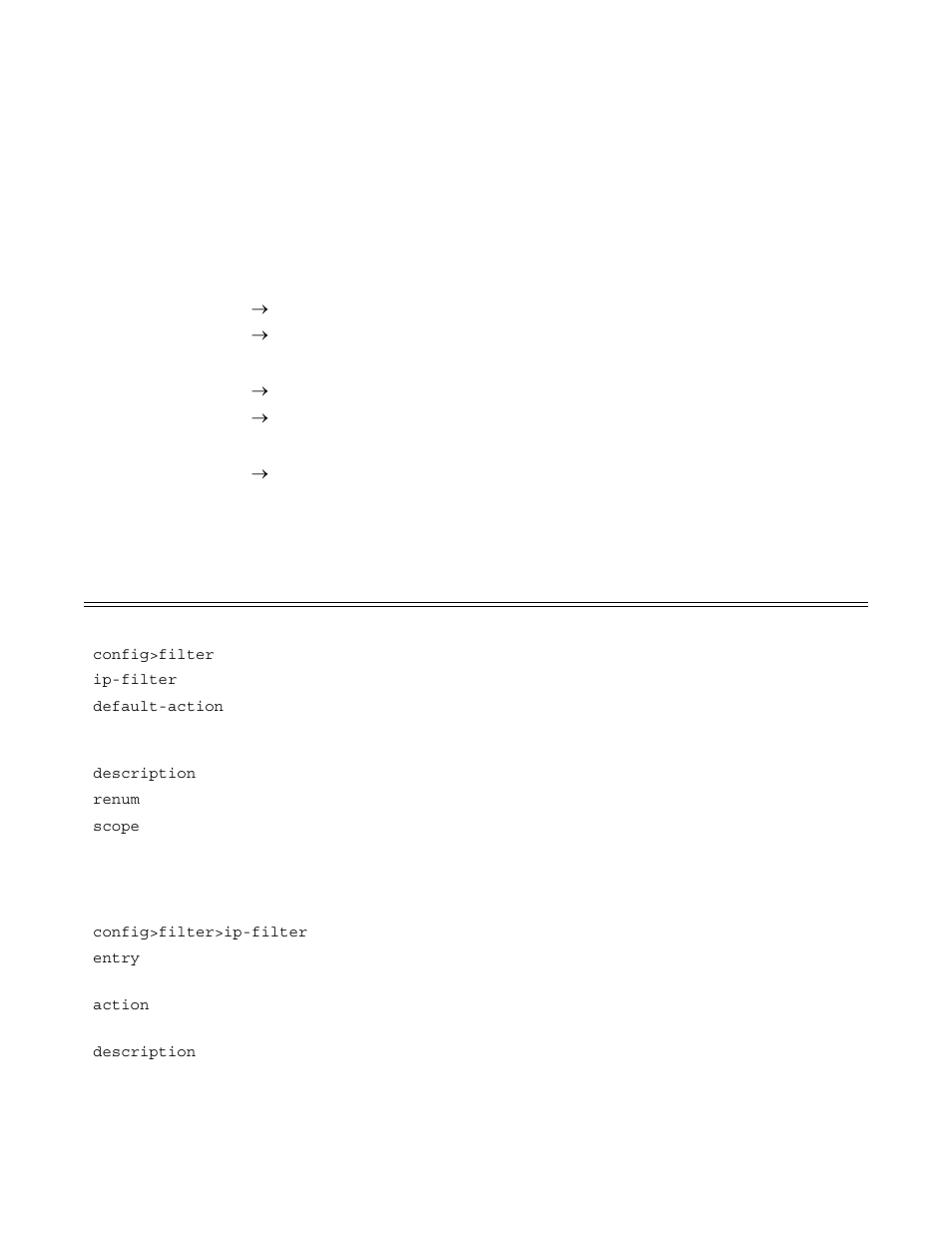 List of commands, Table 18 | Alcatel-Lucent 7750 SR OS User Manual | Page 302 / 482