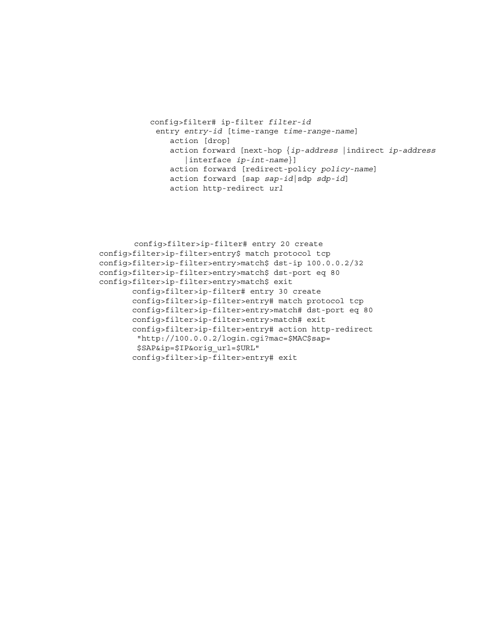 Alcatel-Lucent 7750 SR OS User Manual | Page 313 / 482