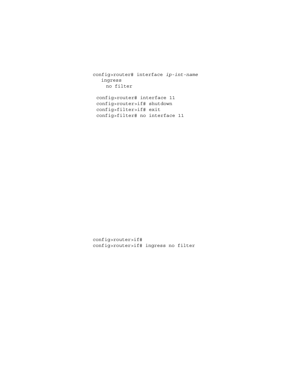From a network interface | Alcatel-Lucent 7750 SR OS User Manual | Page 343 / 482