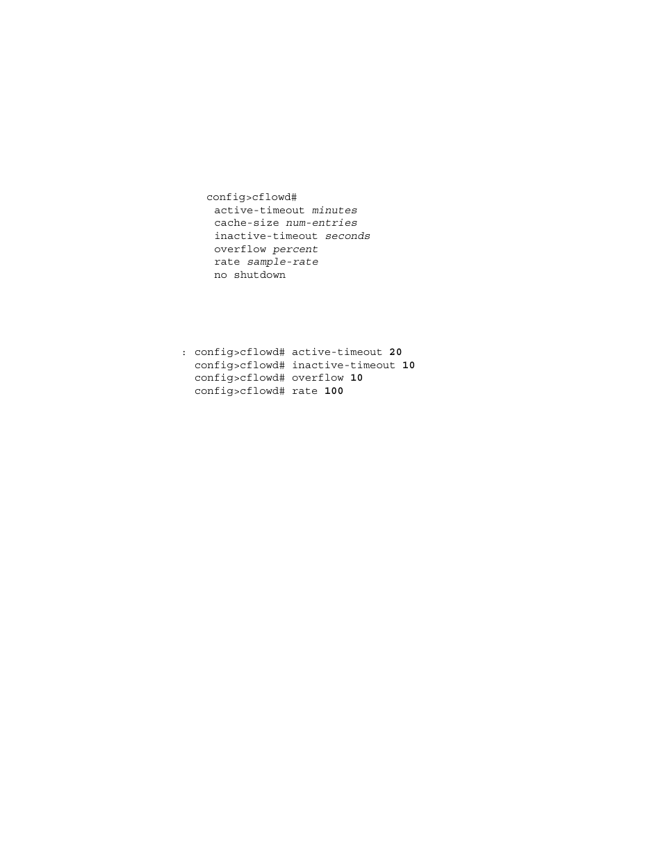 Configuring global cflowd parameters | Alcatel-Lucent 7750 SR OS User Manual | Page 450 / 482