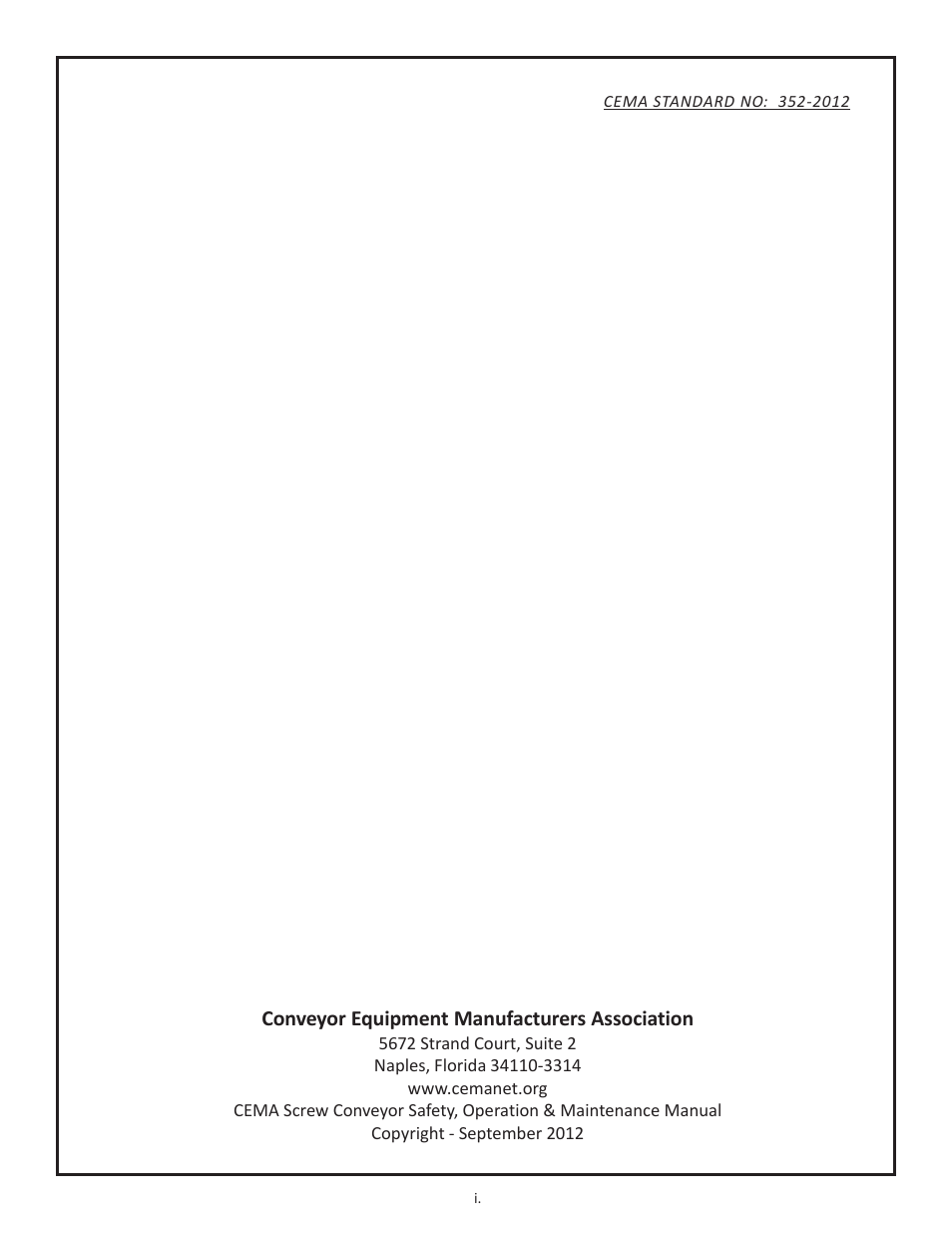 Disclaimer | Martin Sprocket & Gear Screw Conveyor Safety User Manual | Page 2 / 20