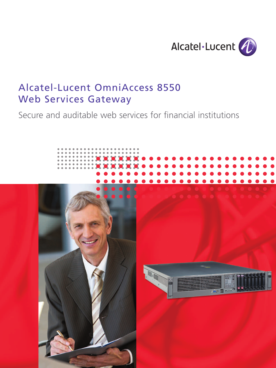 Alcatel-Lucent OmniAccess 8550  EN User Manual | 8 pages