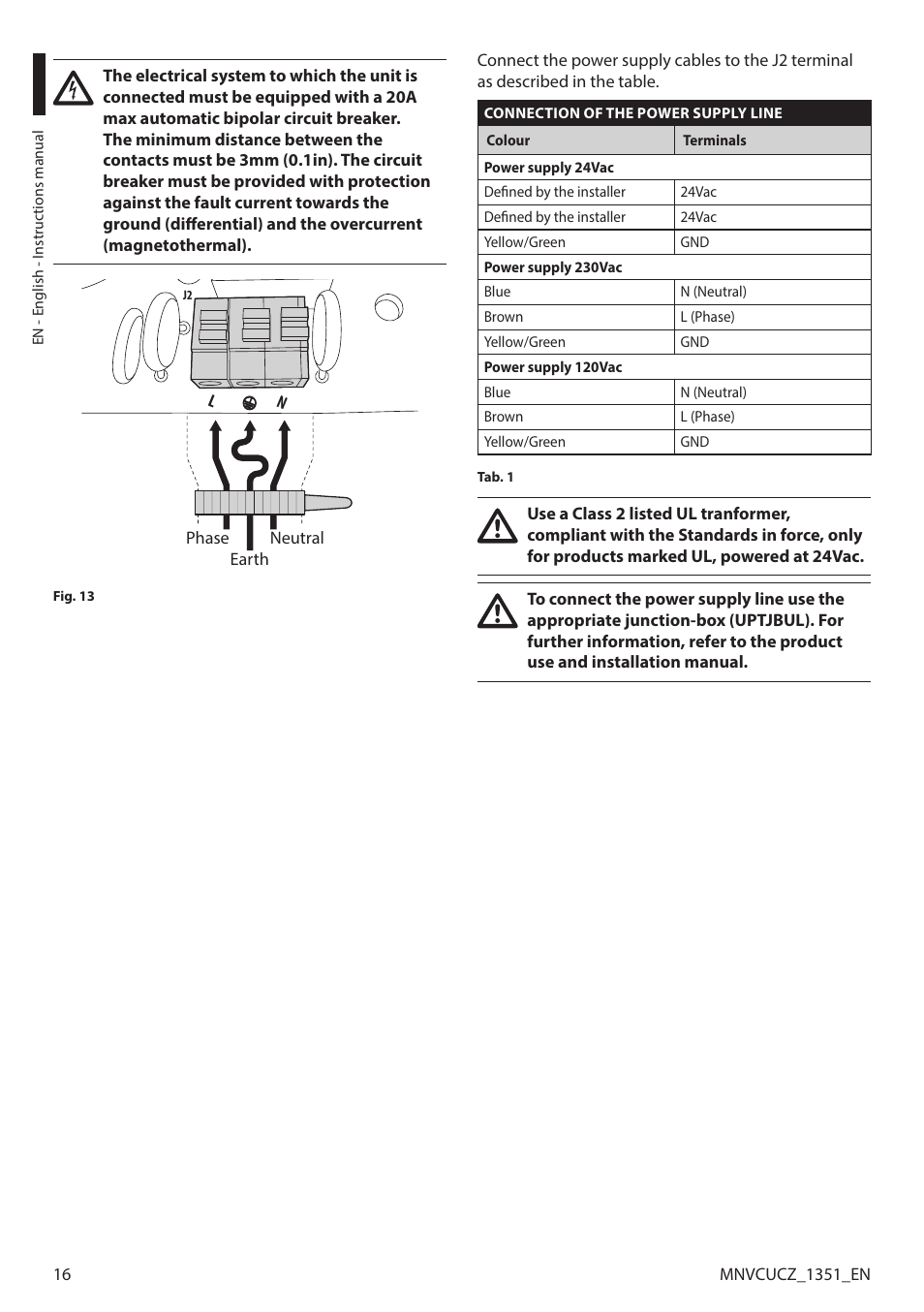 Videotec ULISSE COMPACT User Manual | Page 16 / 82