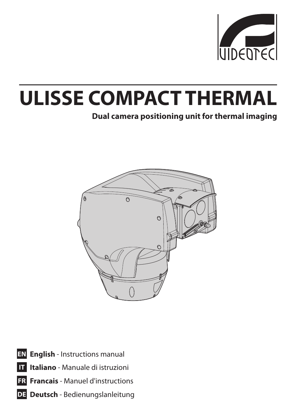 Videotec ULISSE COMPACT THERMAL User Manual | 268 pages