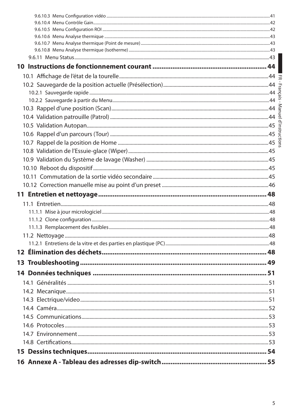 Videotec ULISSE COMPACT THERMAL User Manual | Page 139 / 268
