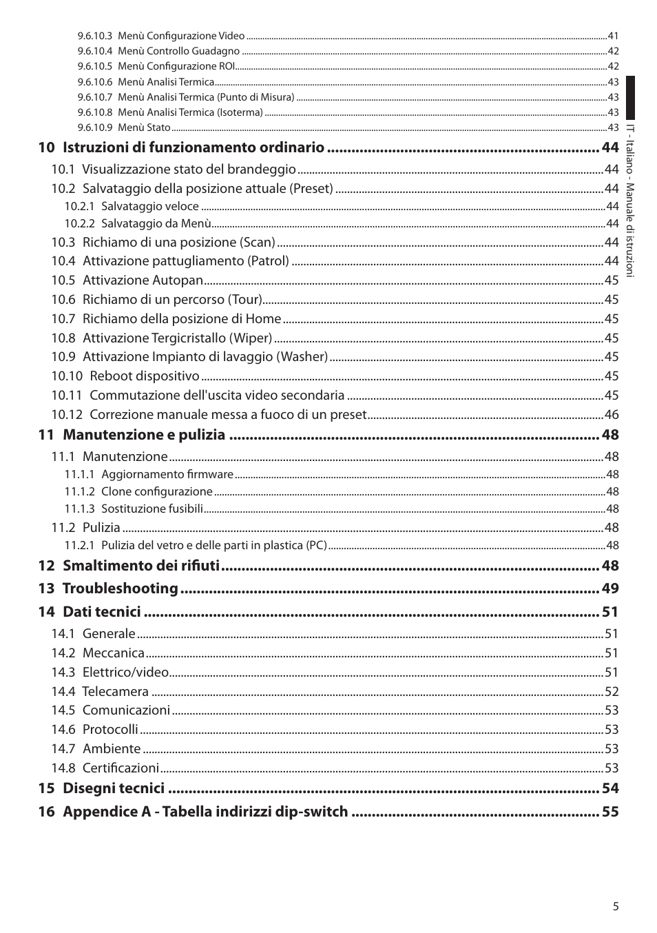 Videotec ULISSE COMPACT THERMAL User Manual | Page 73 / 268