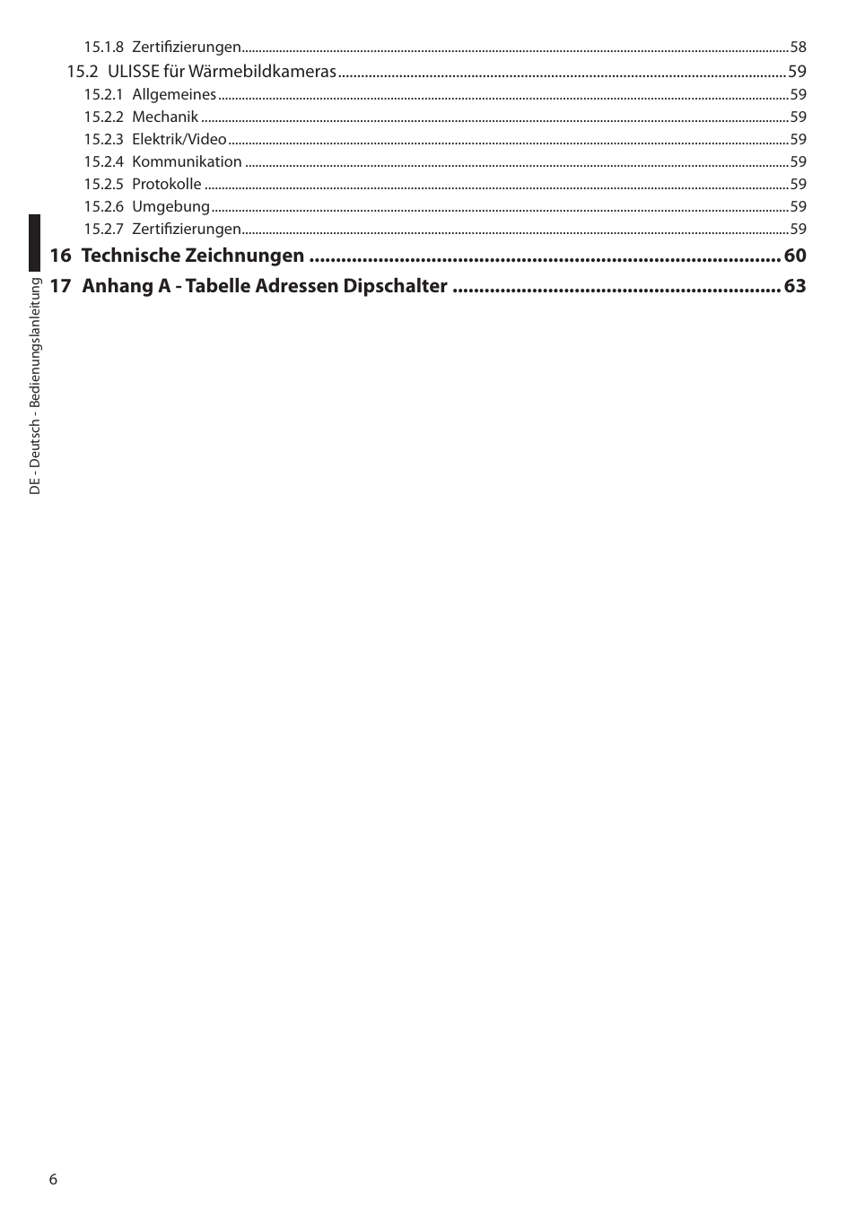 Videotec ULISSE User Manual | Page 212 / 276
