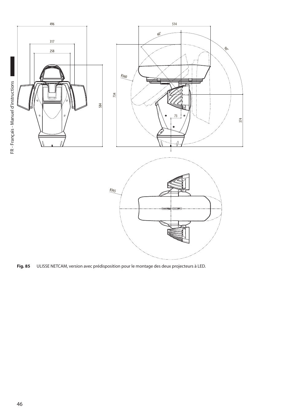 Videotec ULISSE NETCAM User Manual | Page 148 / 204