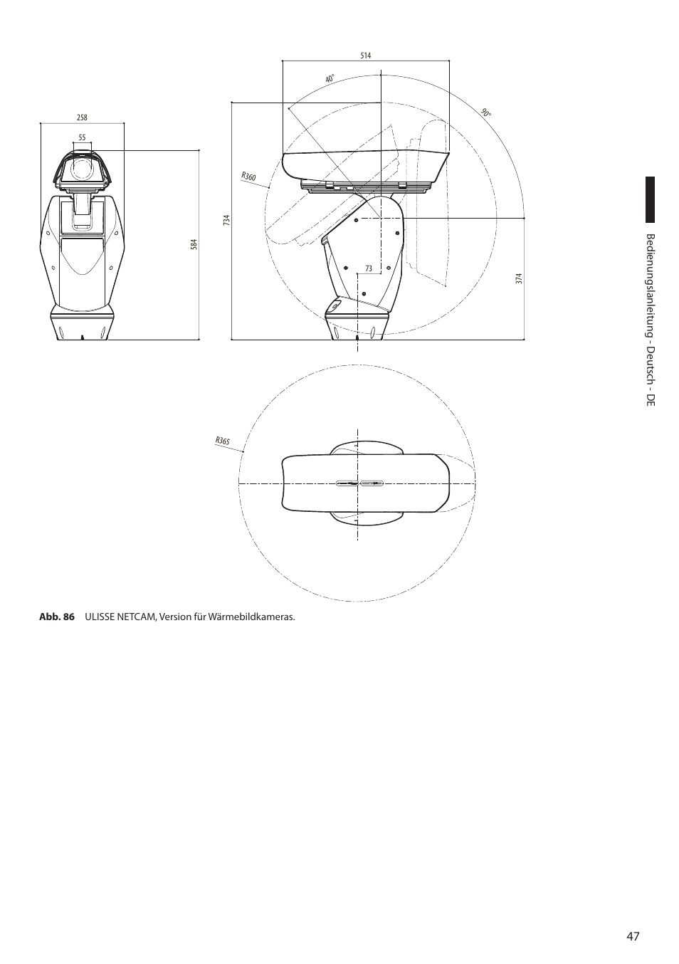 Videotec ULISSE NETCAM User Manual | Page 199 / 204