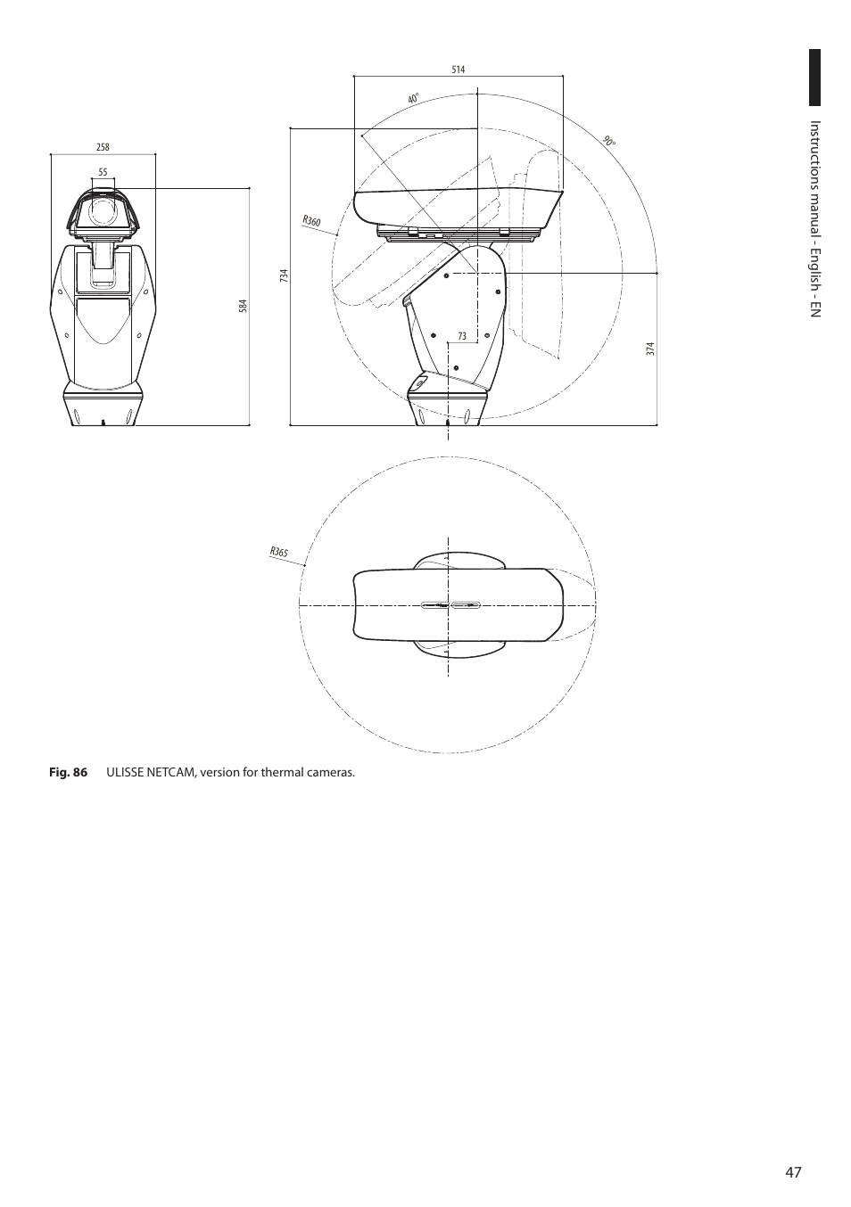 Videotec ULISSE NETCAM User Manual | Page 49 / 204