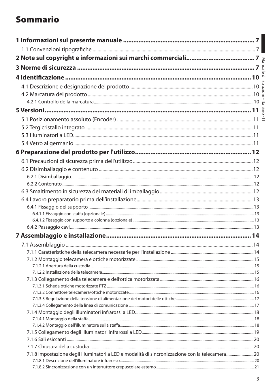 Videotec ULISSE NETCAM User Manual | Page 55 / 204