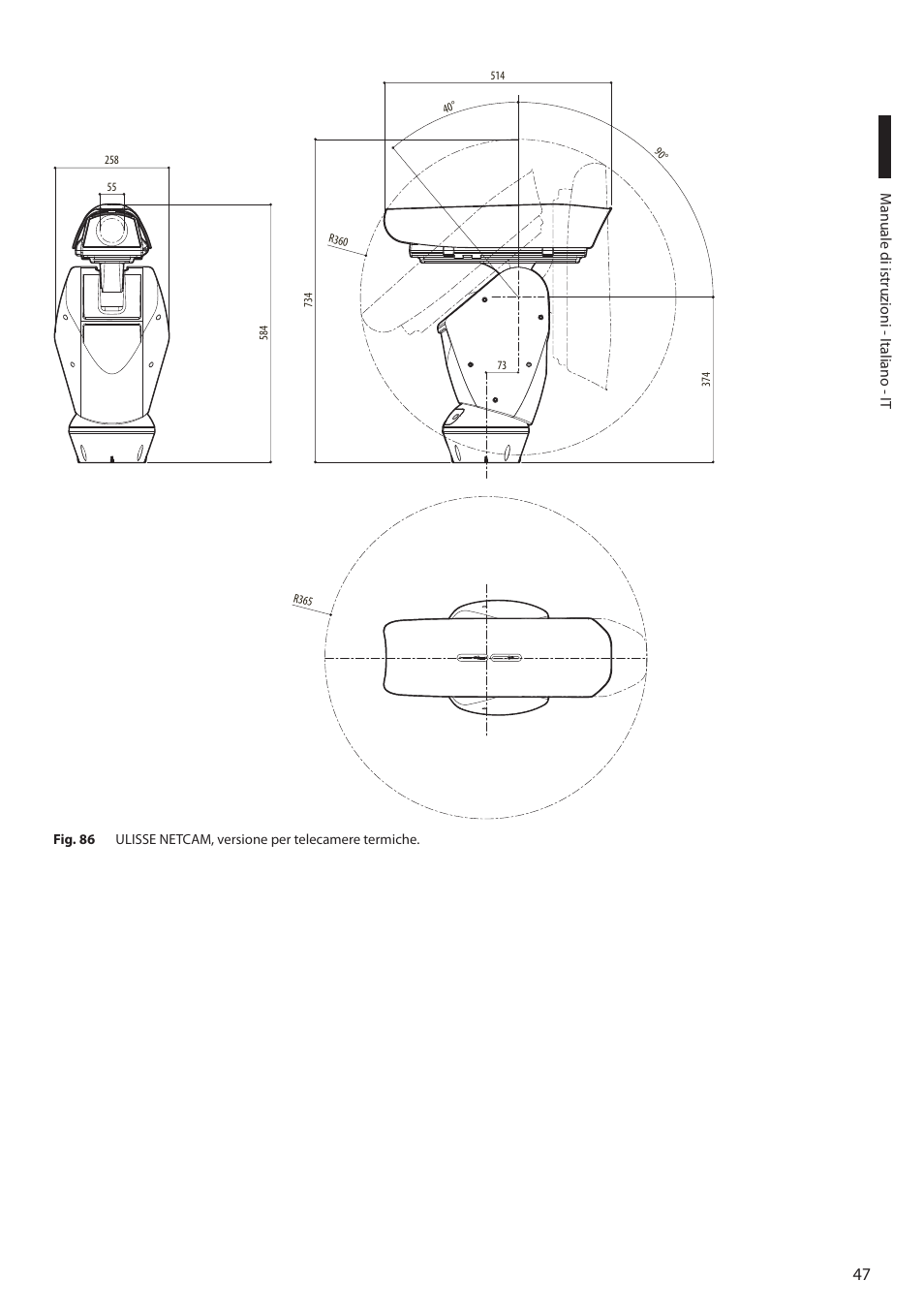 Videotec ULISSE NETCAM User Manual | Page 99 / 204