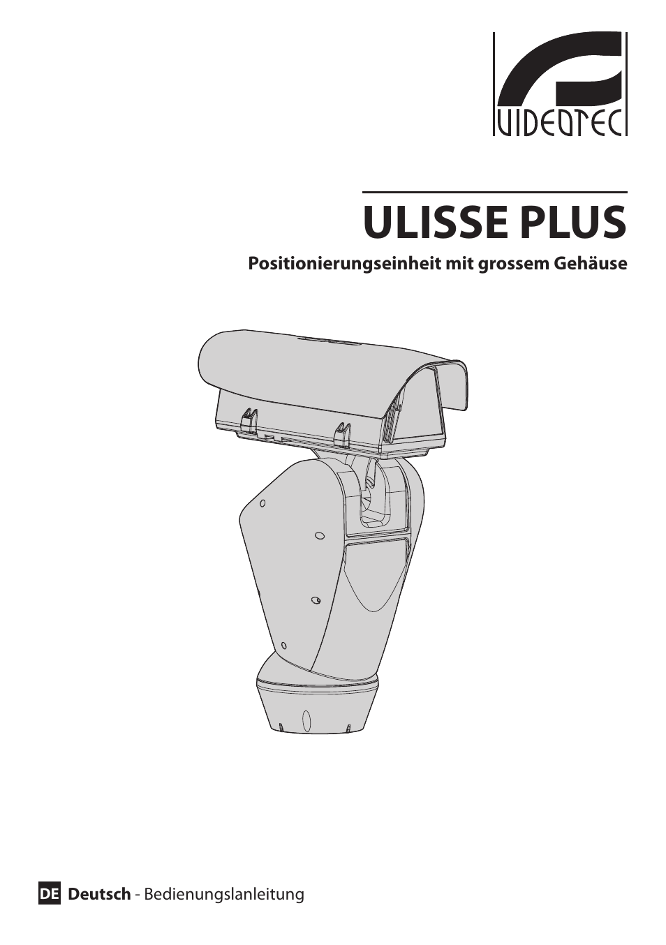 Deutsch, Ulisse plus | Videotec ULISSE PLUS User Manual | Page 177 / 236