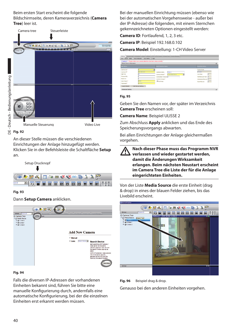 Videotec ULISSE PLUS User Manual | Page 216 / 236