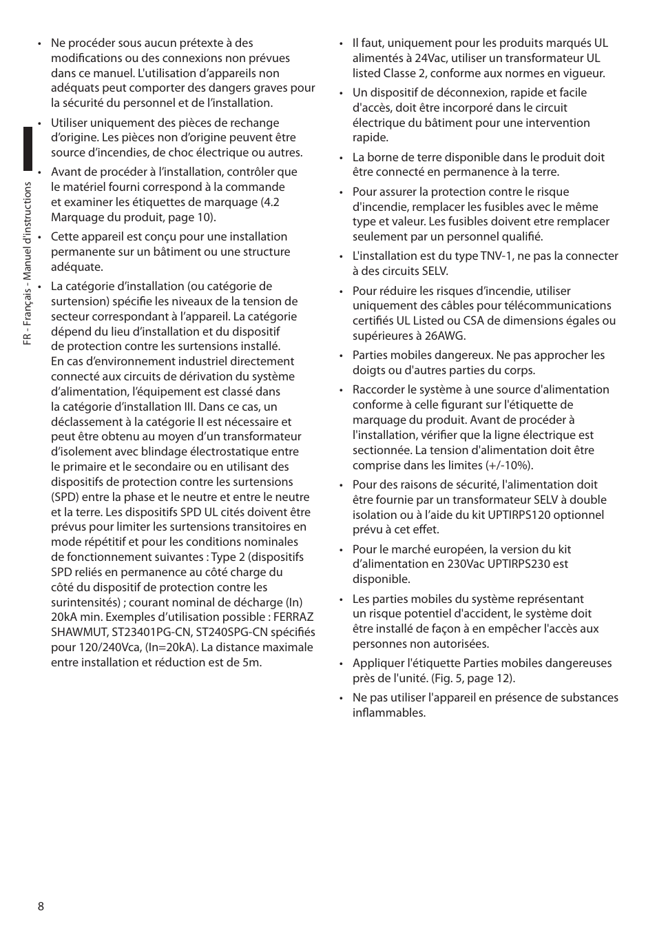 Videotec ULISSE PLUS NETCAM User Manual | Page 106 / 196