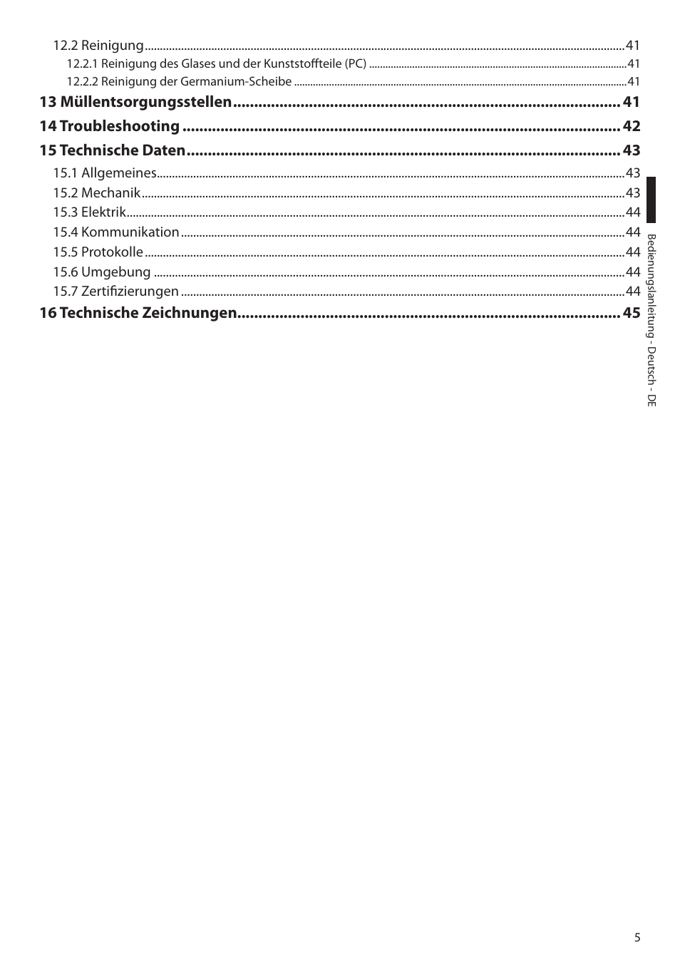 16 technische zeichnungen | Videotec ULISSE PLUS NETCAM User Manual | Page 151 / 196