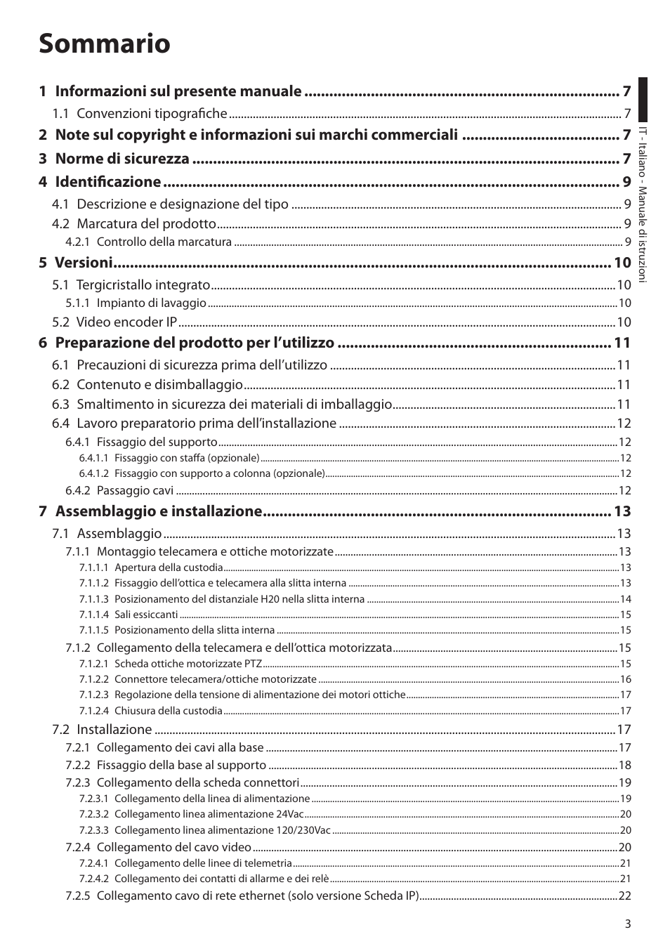 Videotec ULISSE MAXI User Manual | Page 65 / 244