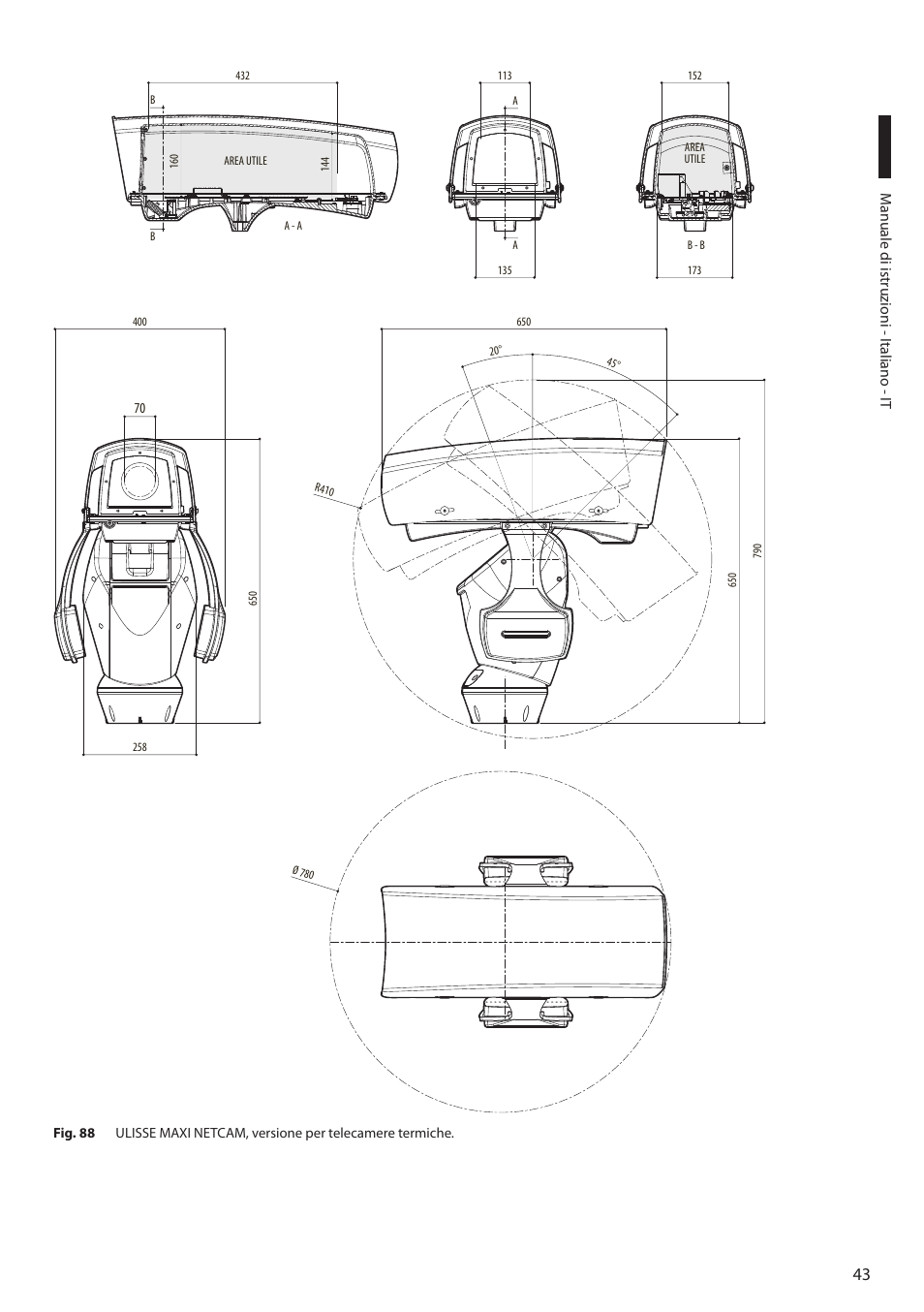 Videotec ULISSE MAXI NETCAM User Manual | Page 89 / 180