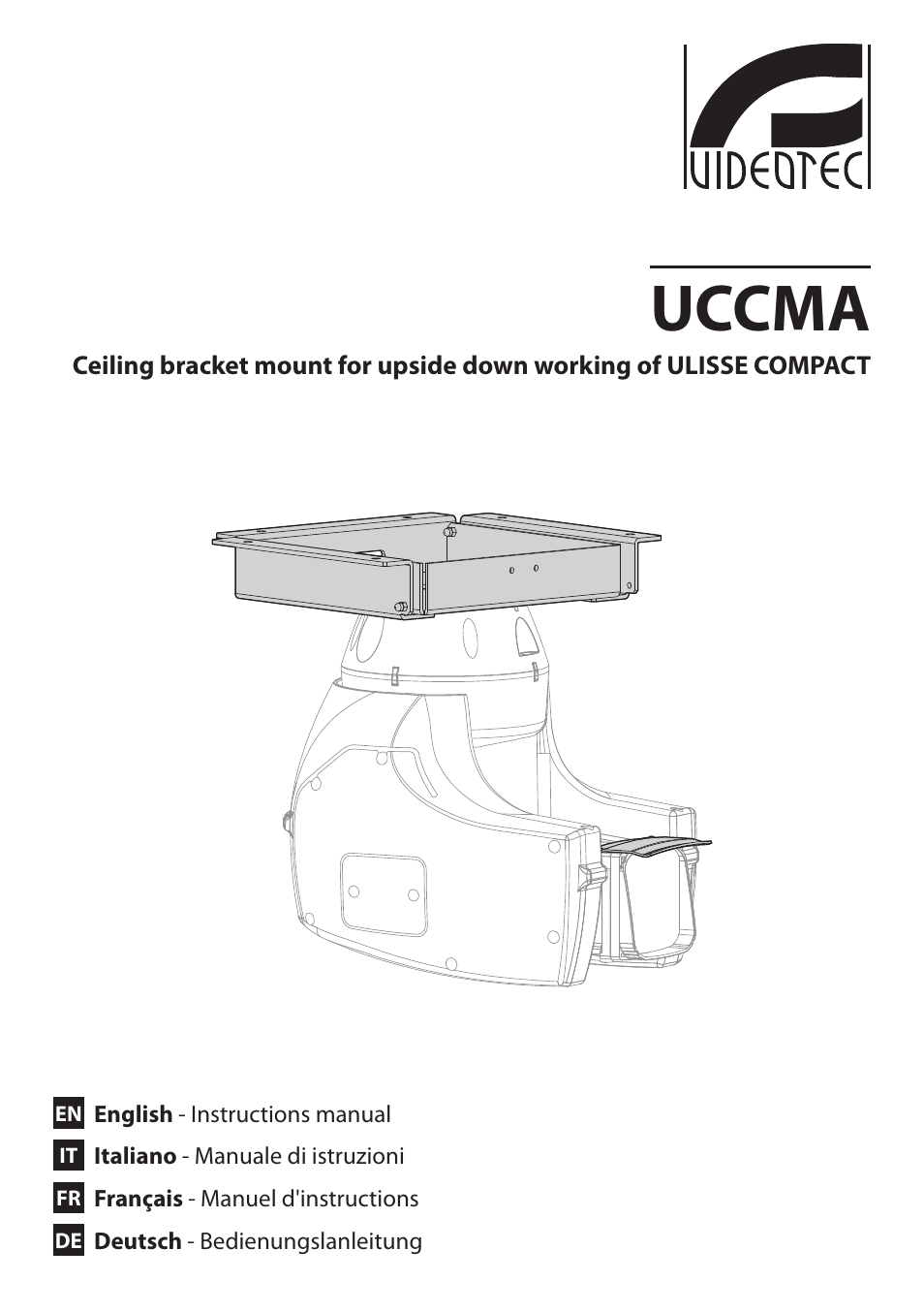 Videotec Halterungen User Manual | 32 pages