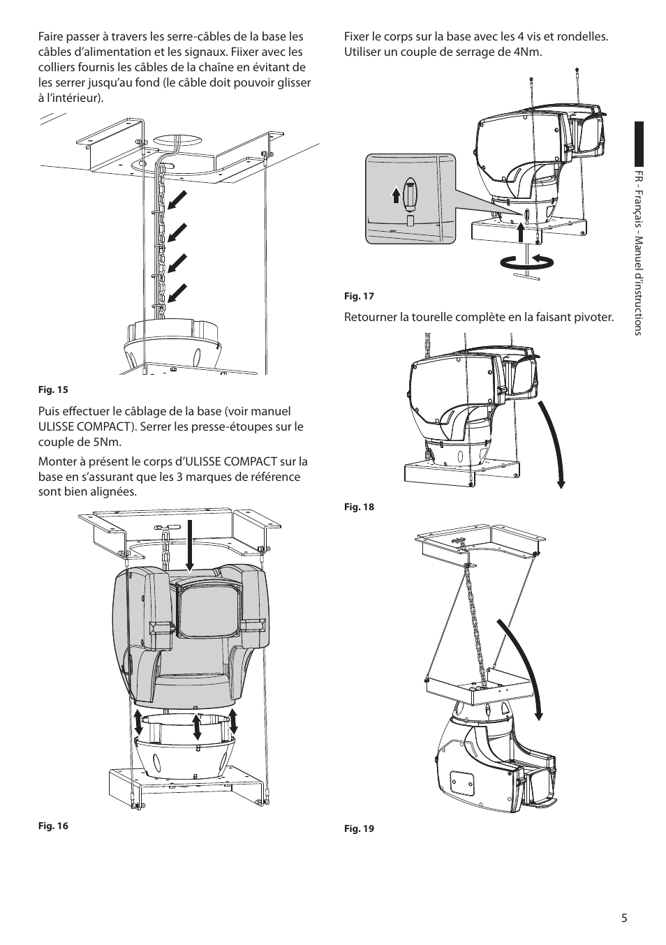 Videotec Halterungen User Manual | Page 21 / 32