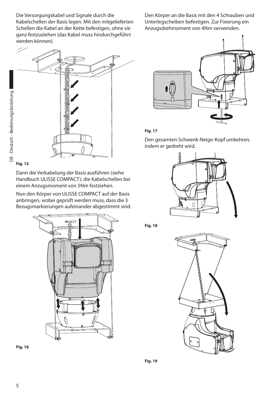 Videotec Halterungen User Manual | Page 28 / 32