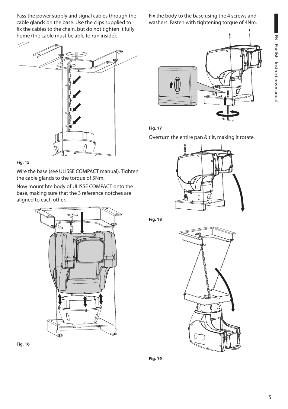 Videotec Halterungen User Manual | Page 7 / 32