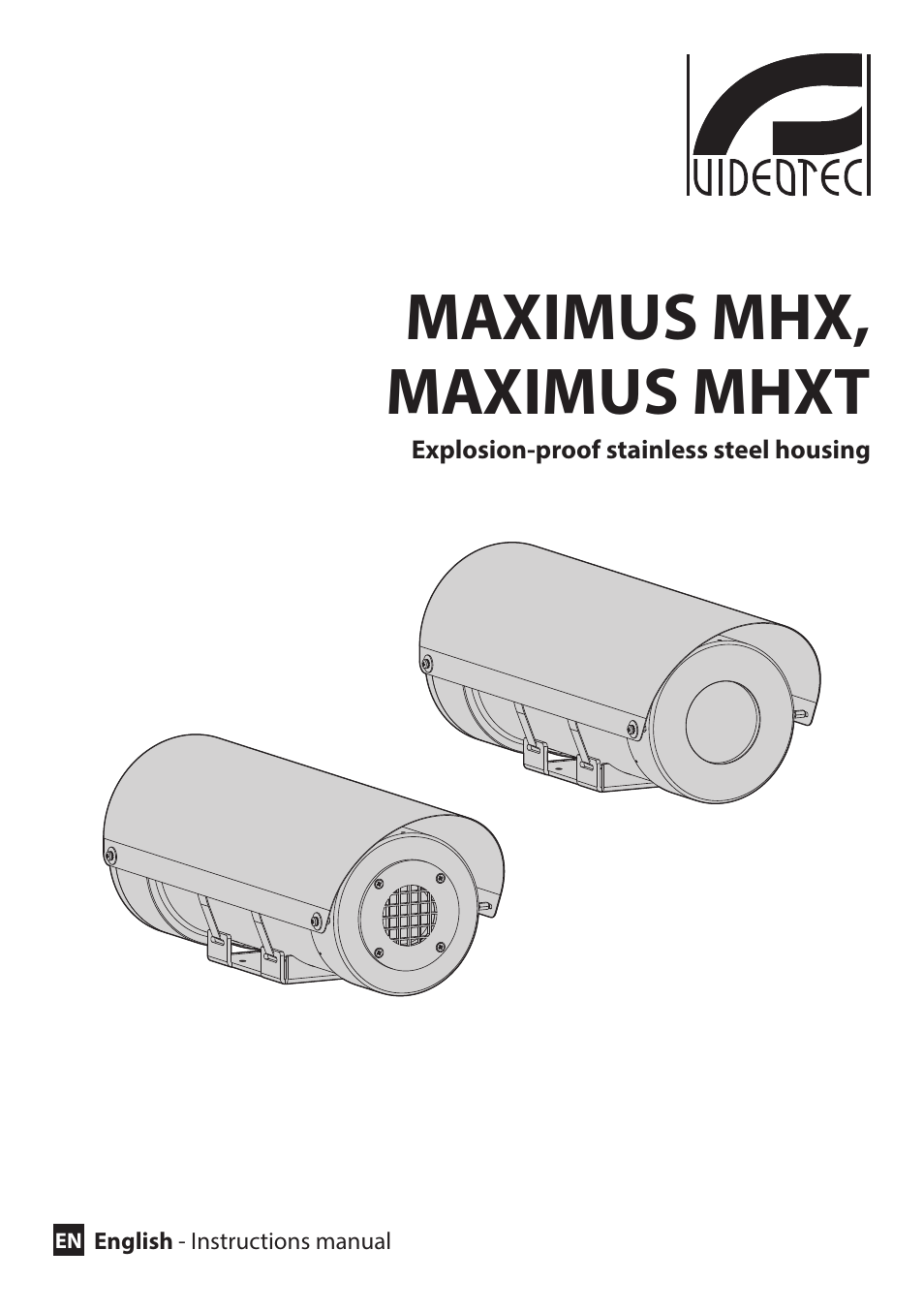 Videotec MAXIMUS MHXT User Manual | 46 pages