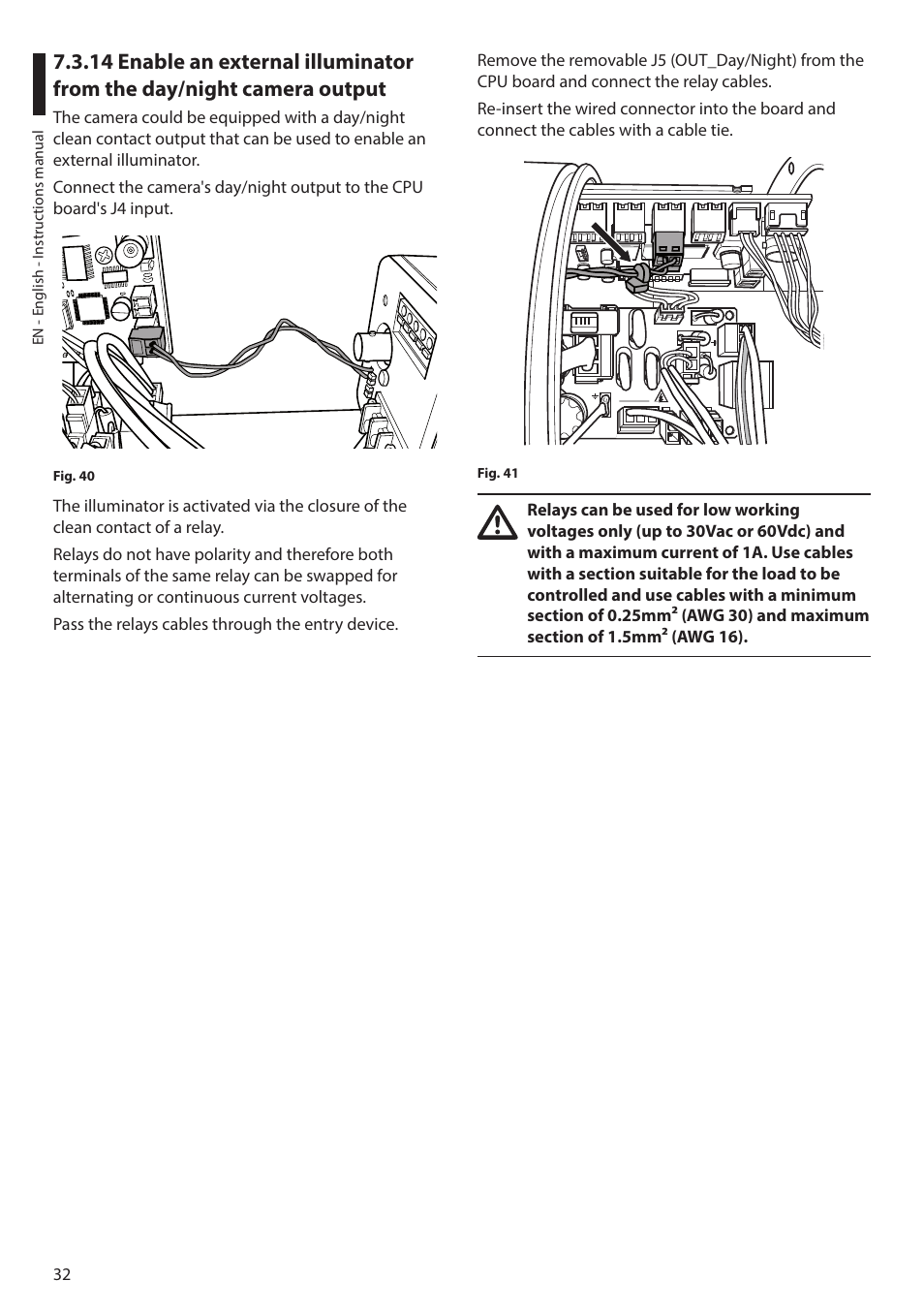 Videotec MAXIMUS MHXT User Manual | Page 32 / 46