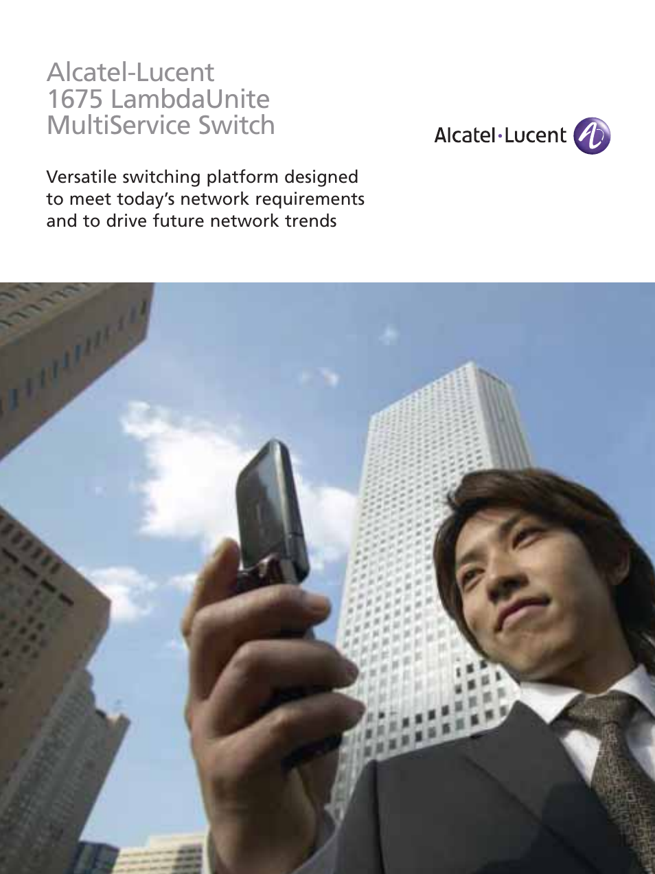 Alcatel-Lucent LambdaUnite 1675 User Manual | 8 pages