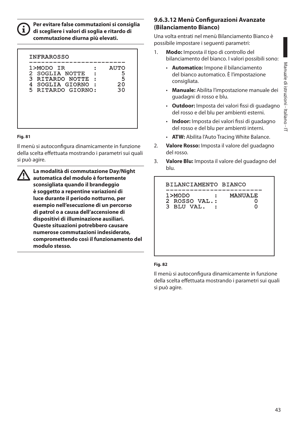 Videotec MAXIMUS MPXT User Manual | Page 135 / 454