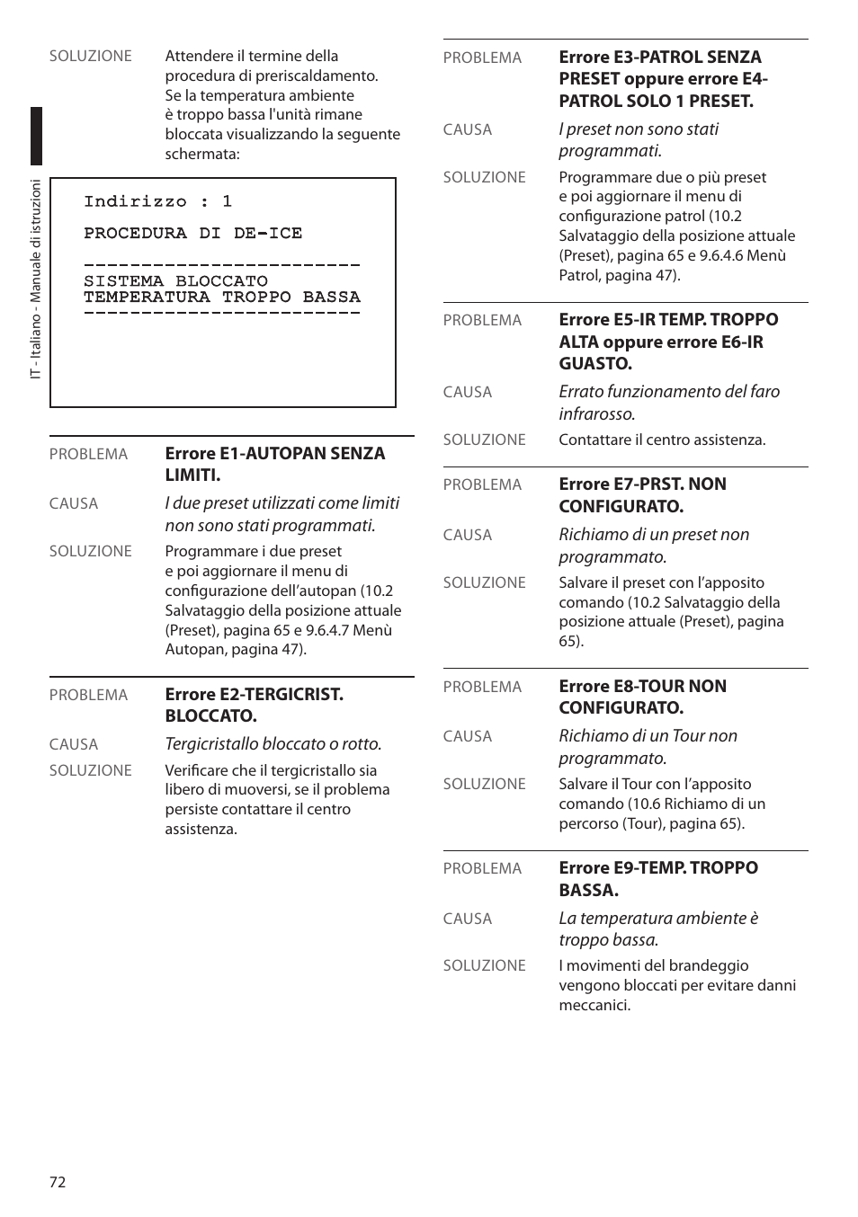 Videotec MAXIMUS MPXT User Manual | Page 164 / 454