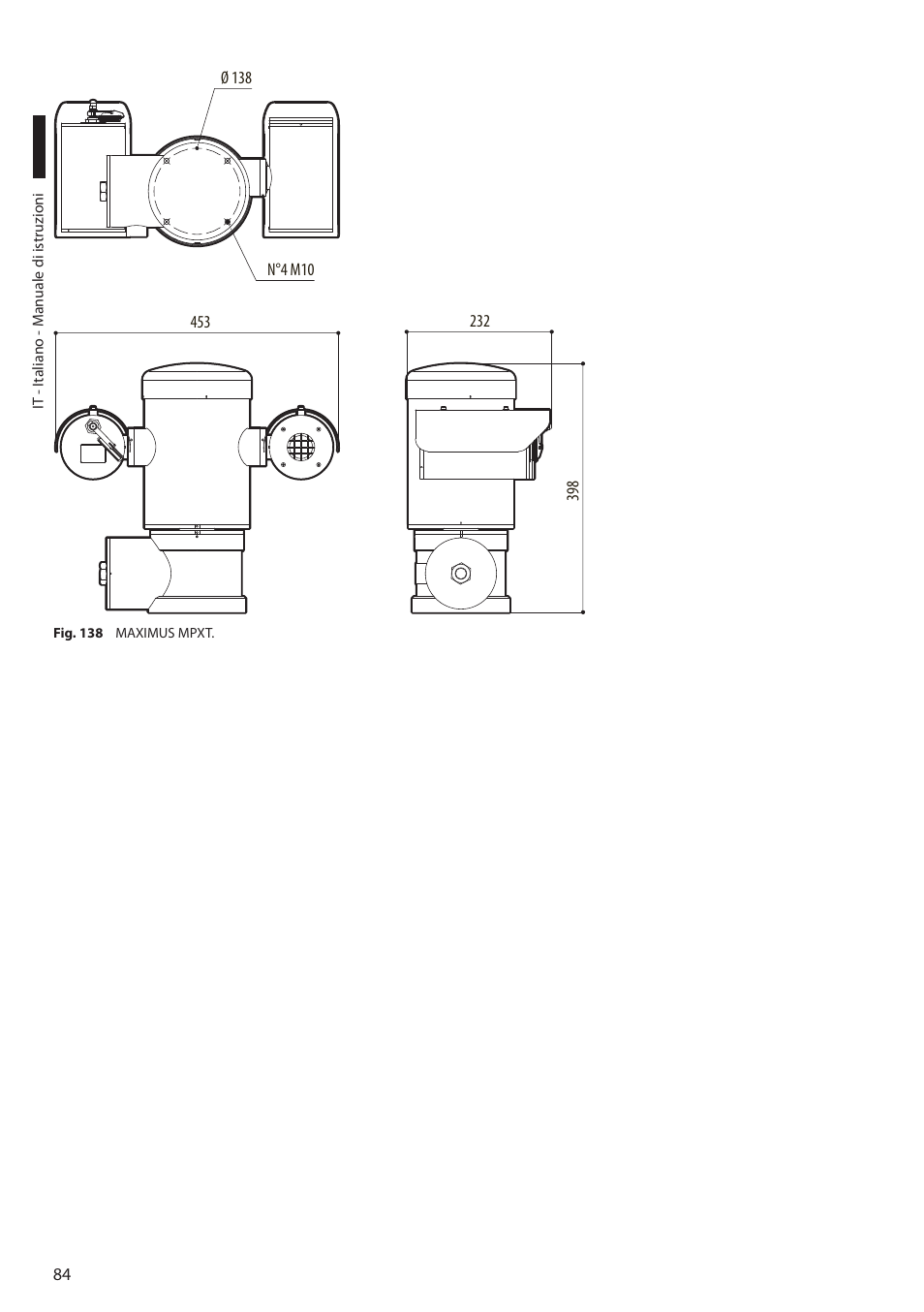 Videotec MAXIMUS MPXT User Manual | Page 176 / 454