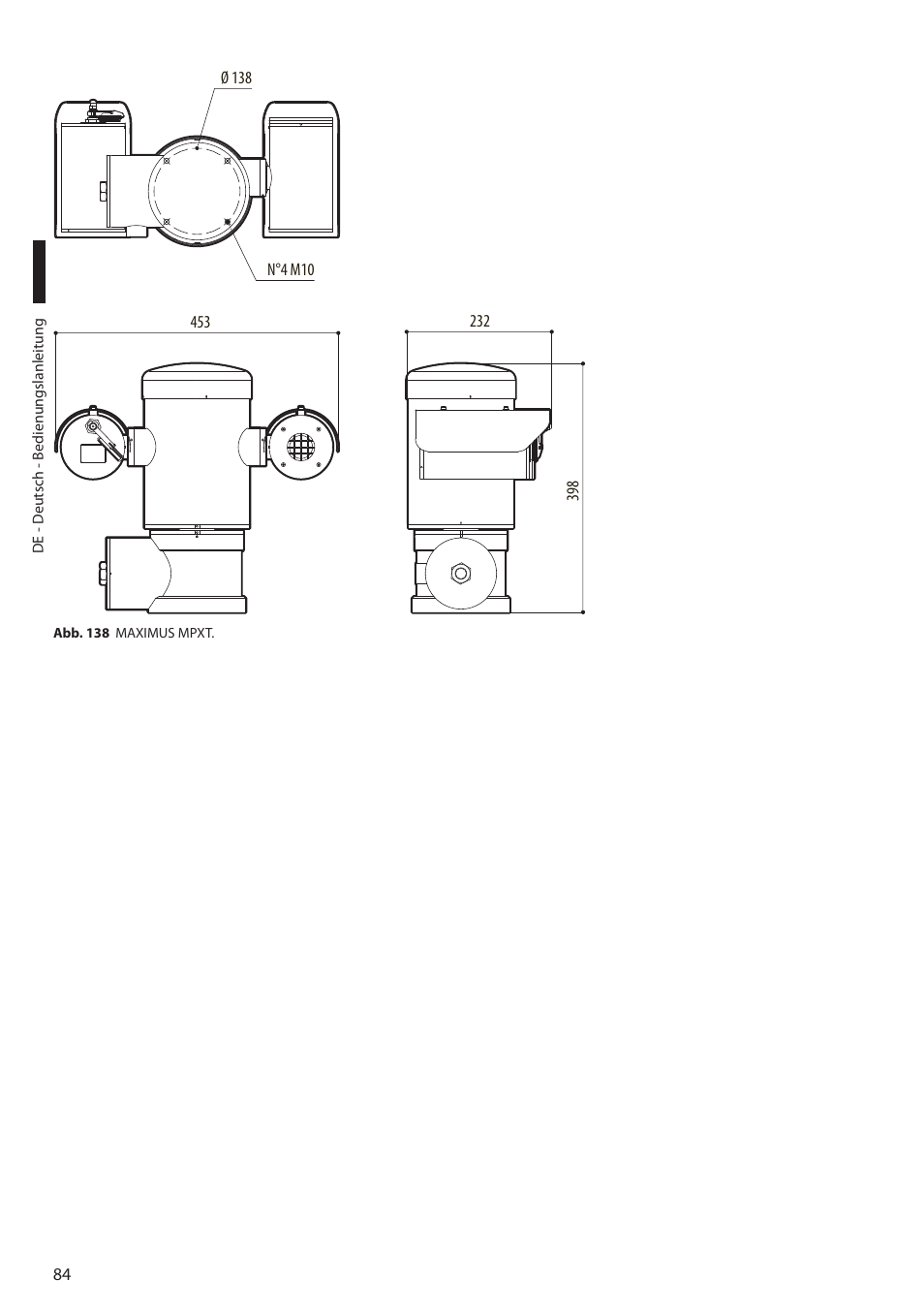 Videotec MAXIMUS MPXT User Manual | Page 356 / 454