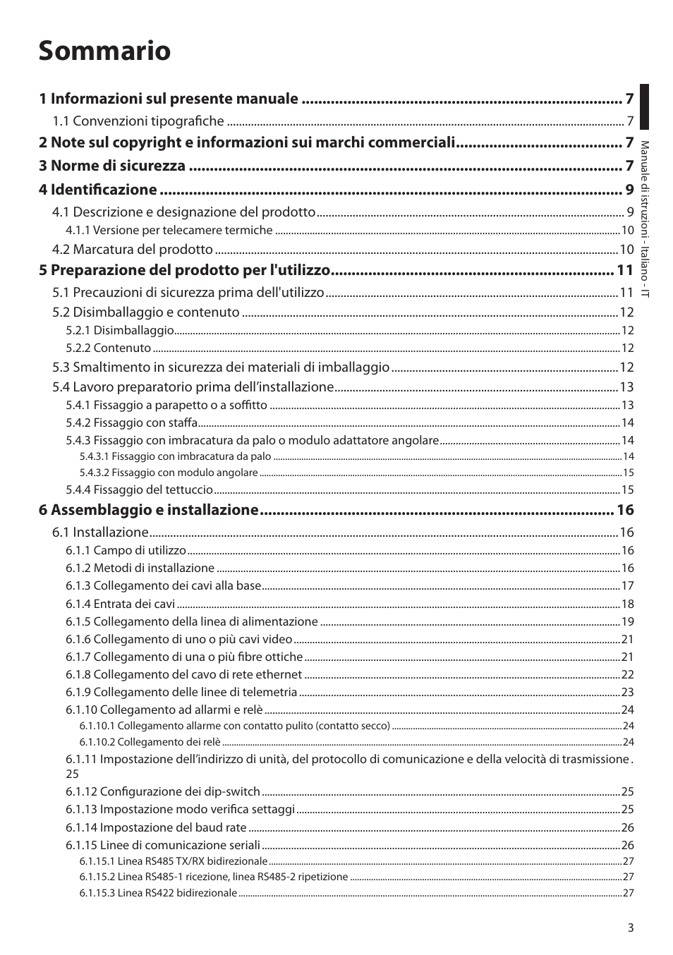 Videotec MAXIMUS MPXT User Manual | Page 95 / 454