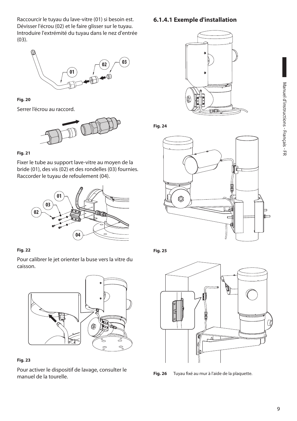 1 exemple d'installation | Videotec MAXIMUS WASEX User Manual | Page 35 / 64