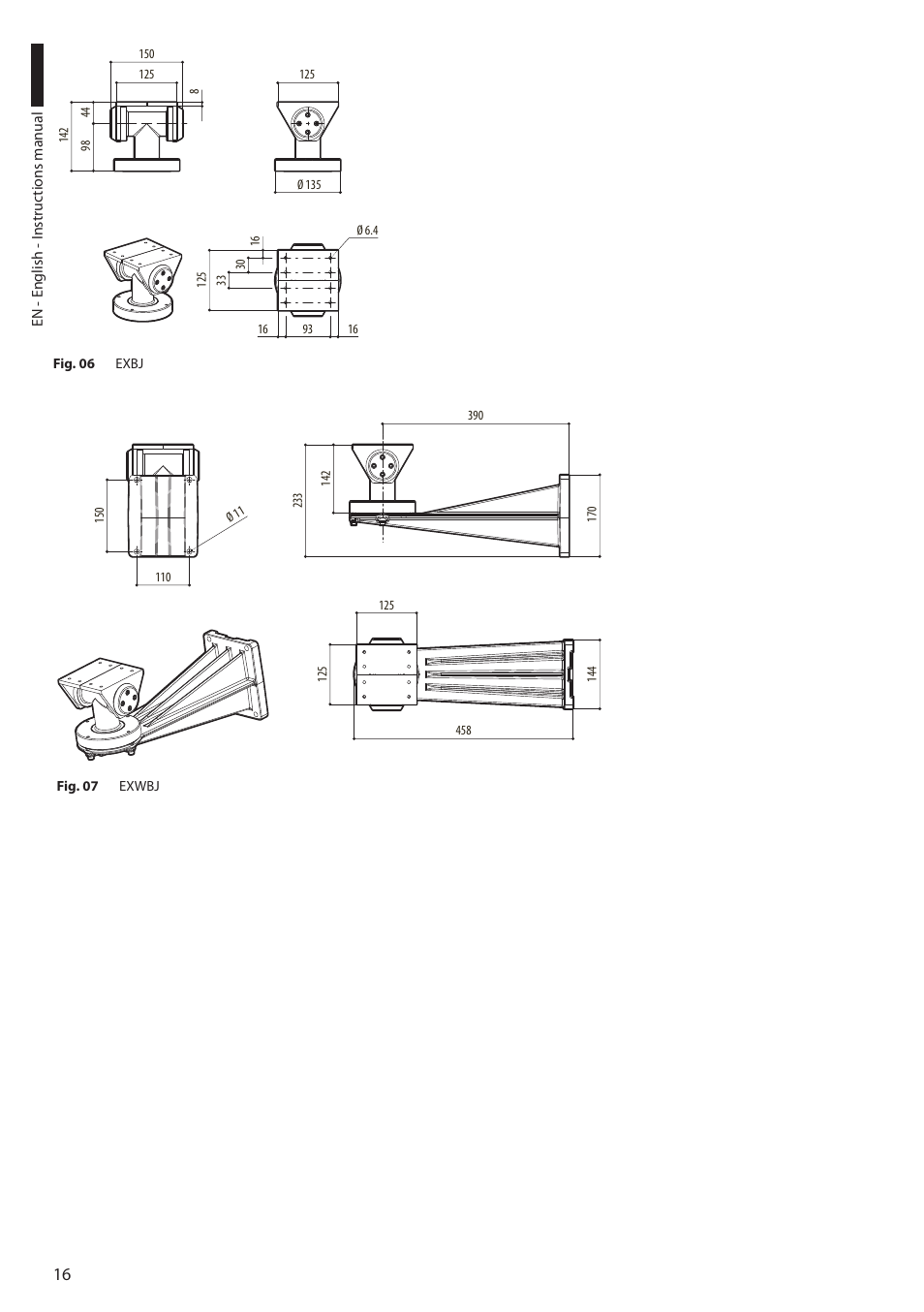 Videotec EXH User Manual | Page 18 / 114