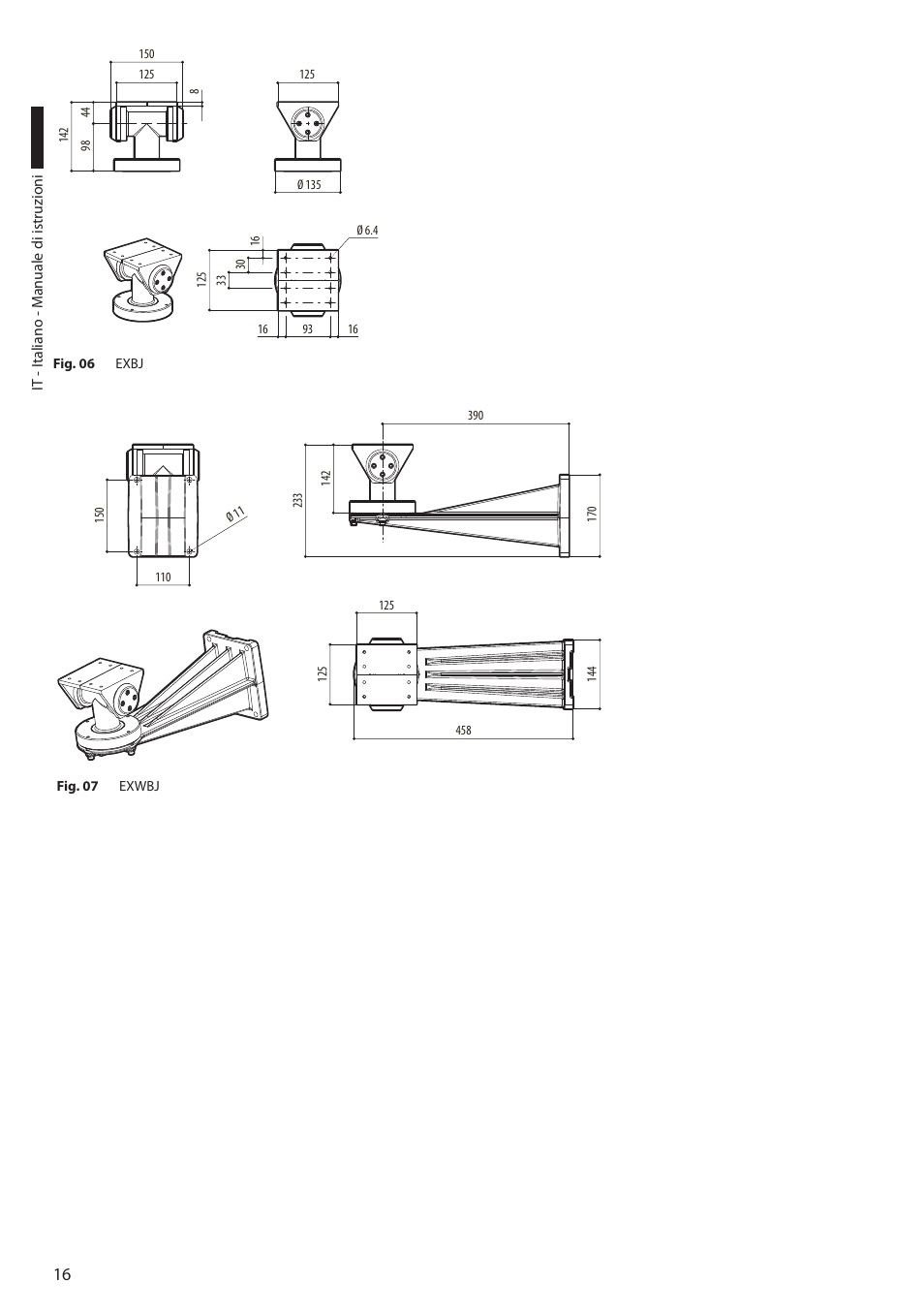 Videotec EXH User Manual | Page 40 / 114