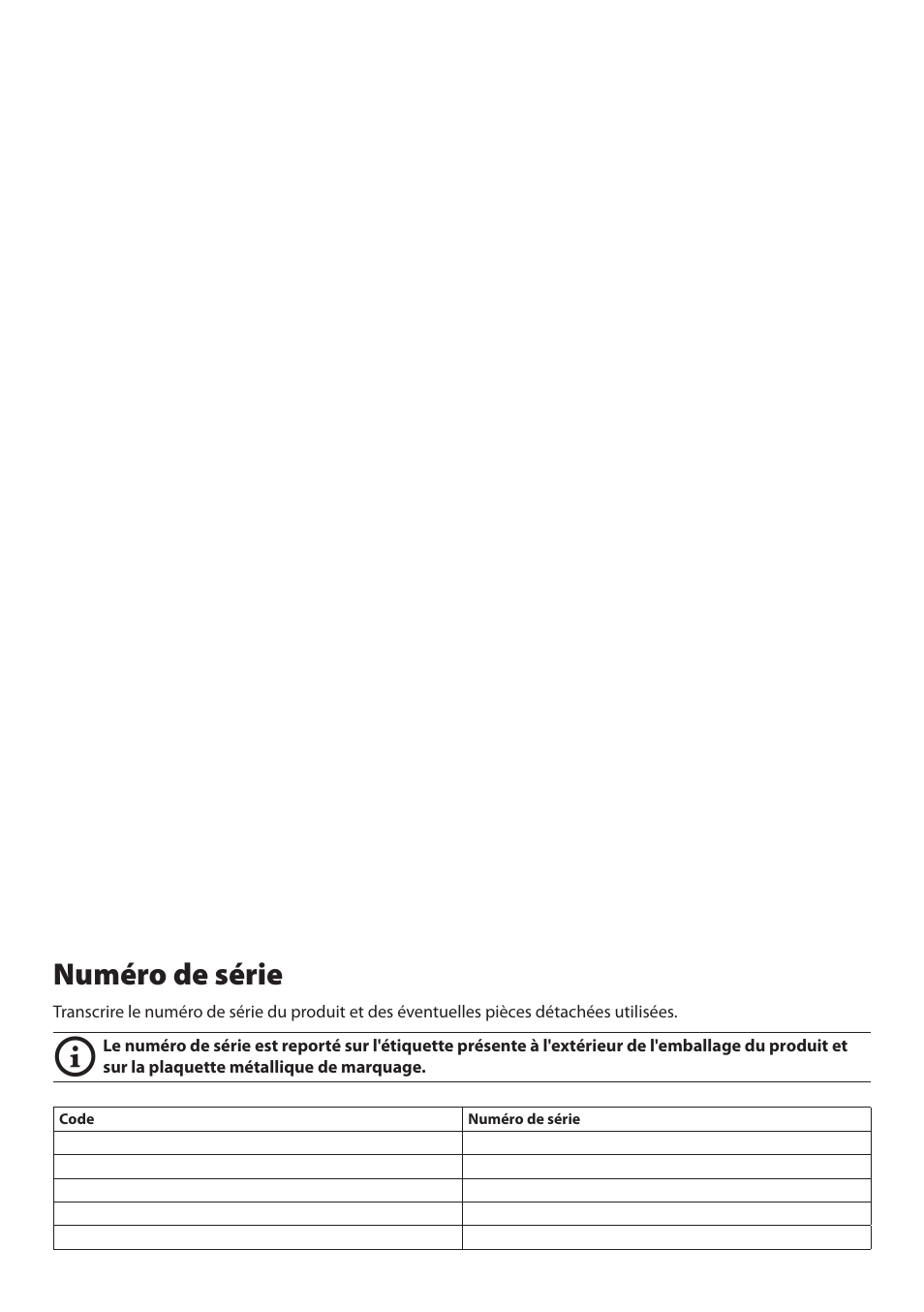Numéro de série | Videotec EXH User Manual | Page 48 / 114