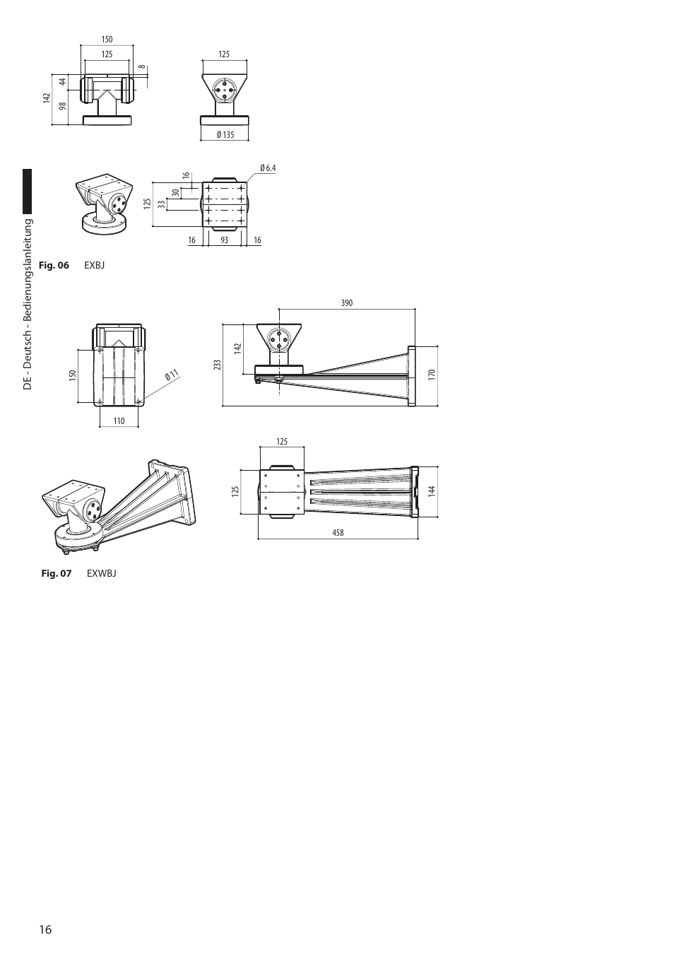 Videotec EXH User Manual | Page 84 / 114