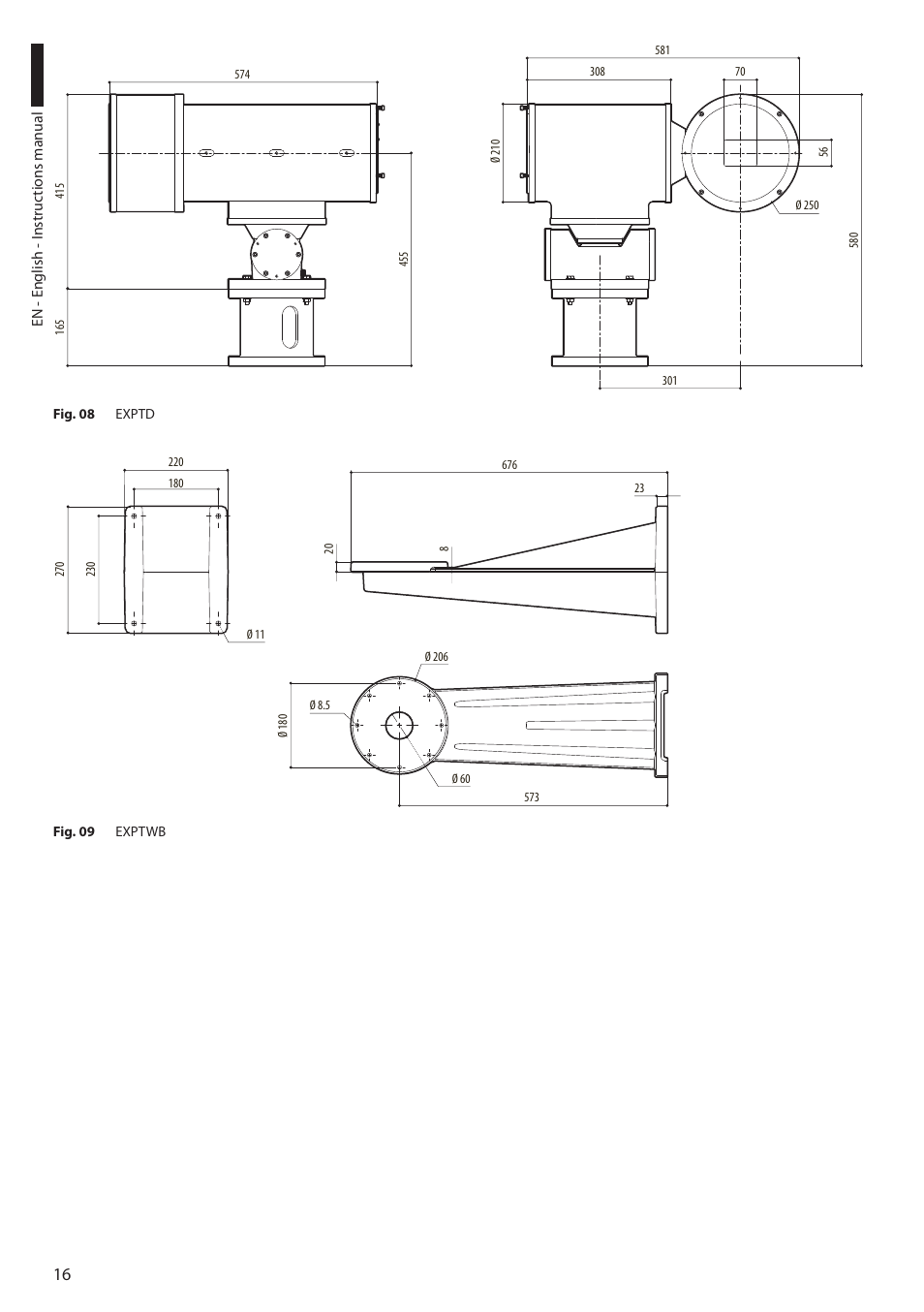 Videotec EXPT User Manual | Page 18 / 114