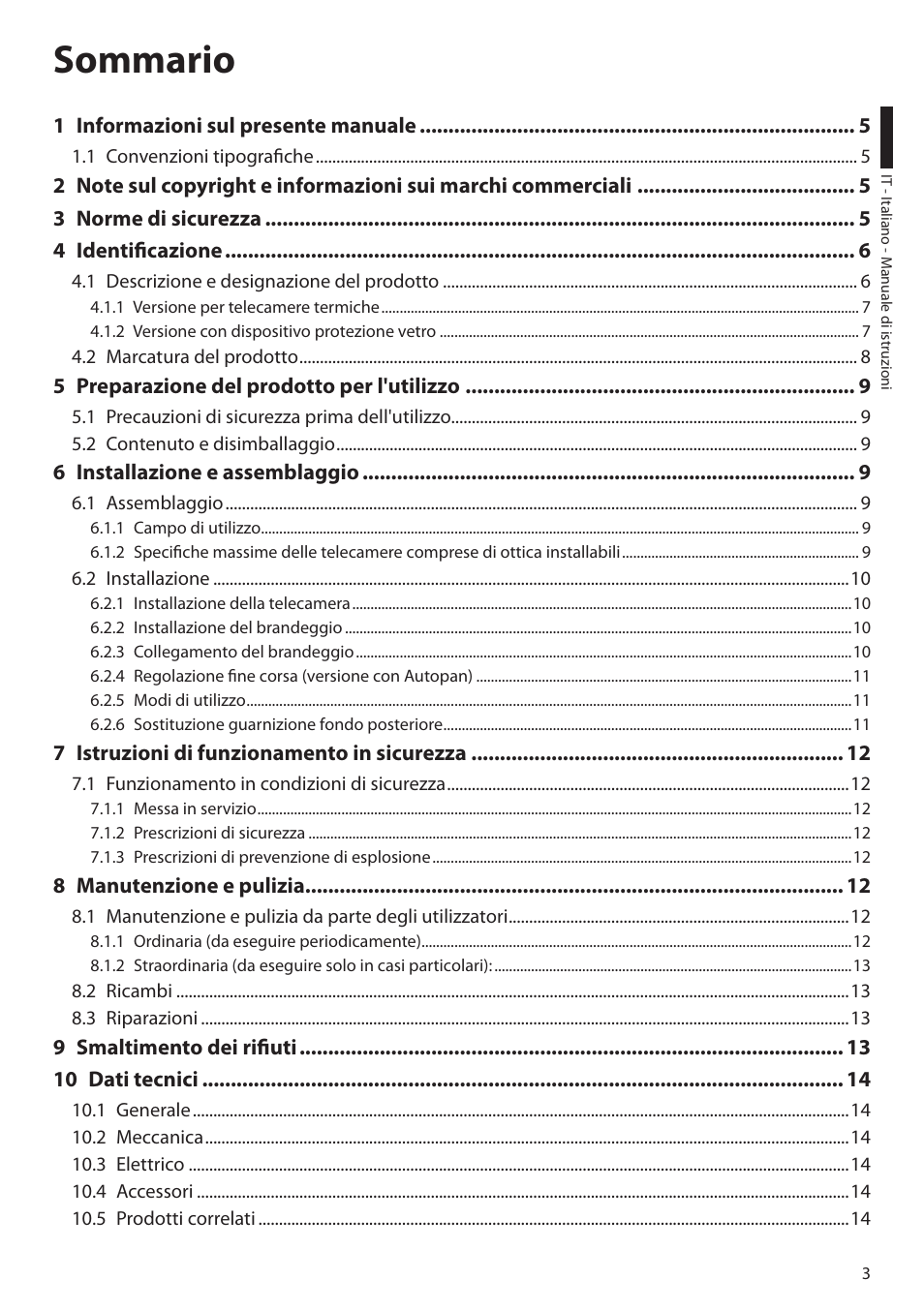 Videotec EXPT User Manual | Page 27 / 114