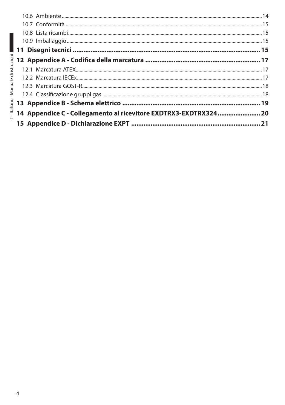 Videotec EXPT User Manual | Page 28 / 114